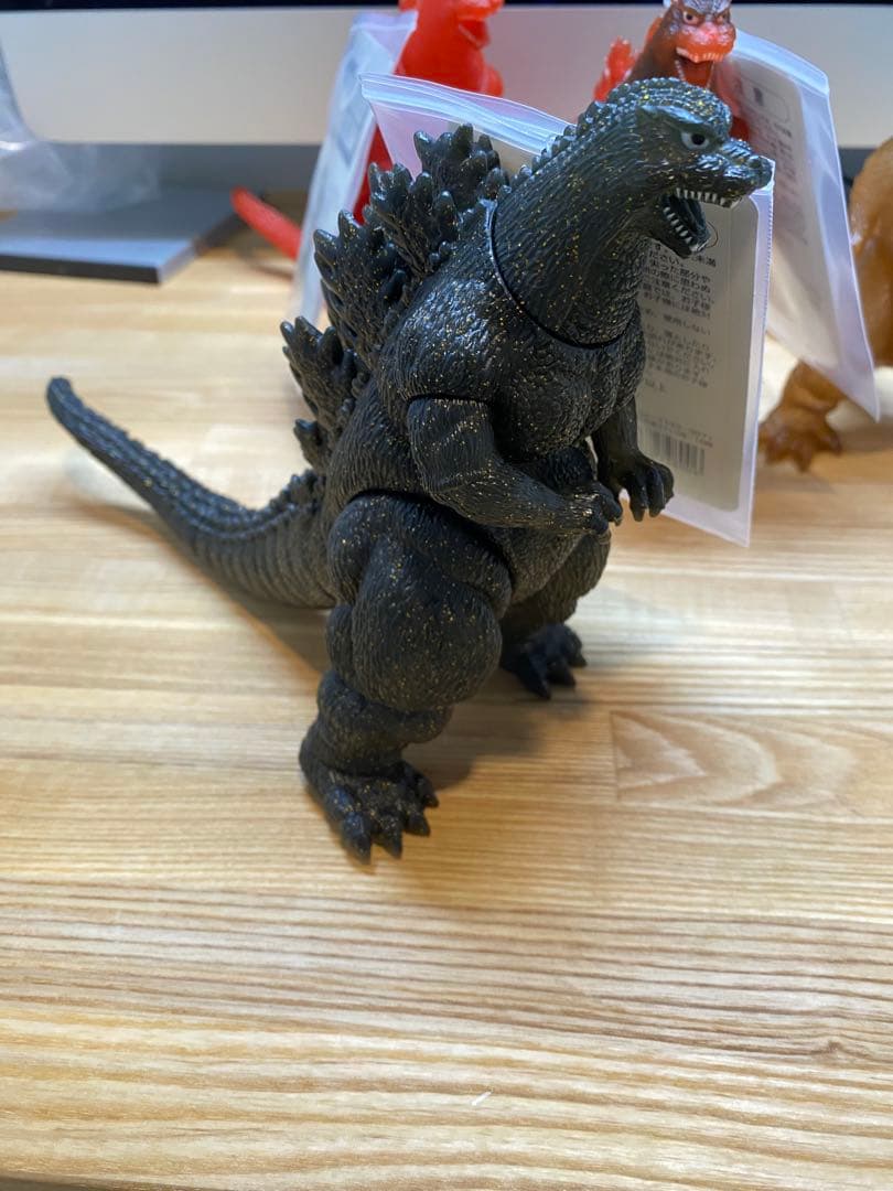 BANDAIミュージアム限定　ゴジラ　ソフビセット　タグ付き