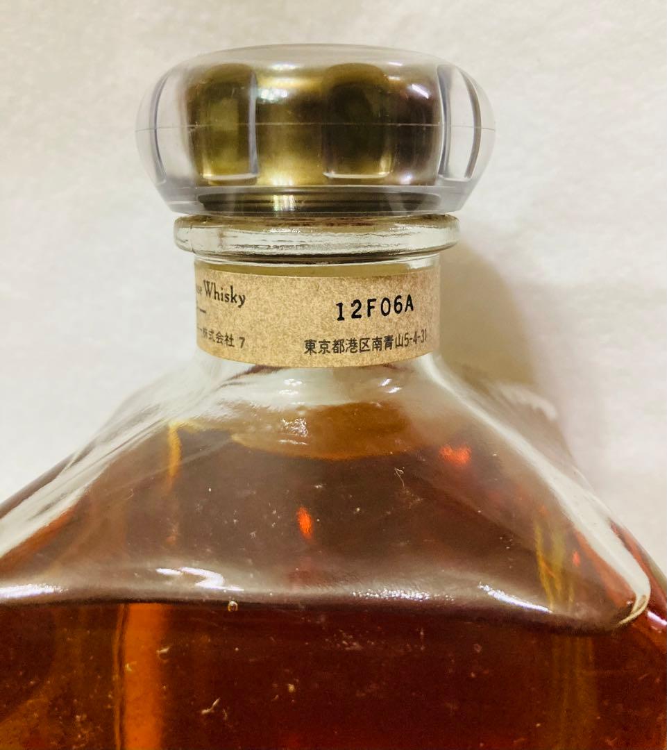 ウィスキー　ニッカ　モルト　グレーン　12F06A 年代物　660mL