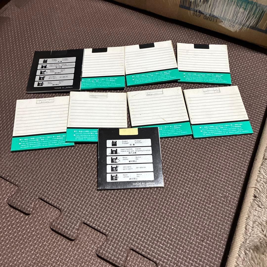 YAMAHAヤマハ QD2 クイックディスク7枚 ローランドクイックディスク2枚