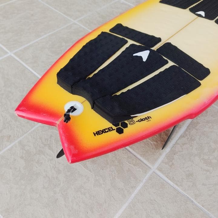 HEXCEL S-cloth　usa ショートボード　フィン　布ケース付き