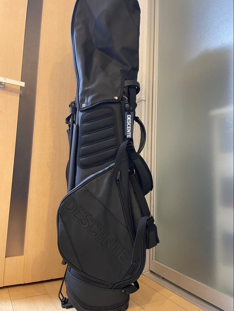 DESCENTE ゴルフバッグ ブラック