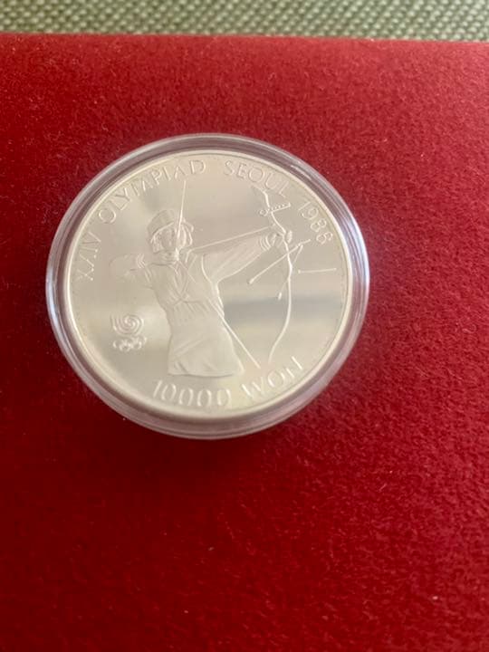 1988年 ソウルオリンピック 記念硬貨 メダル 5枚セット