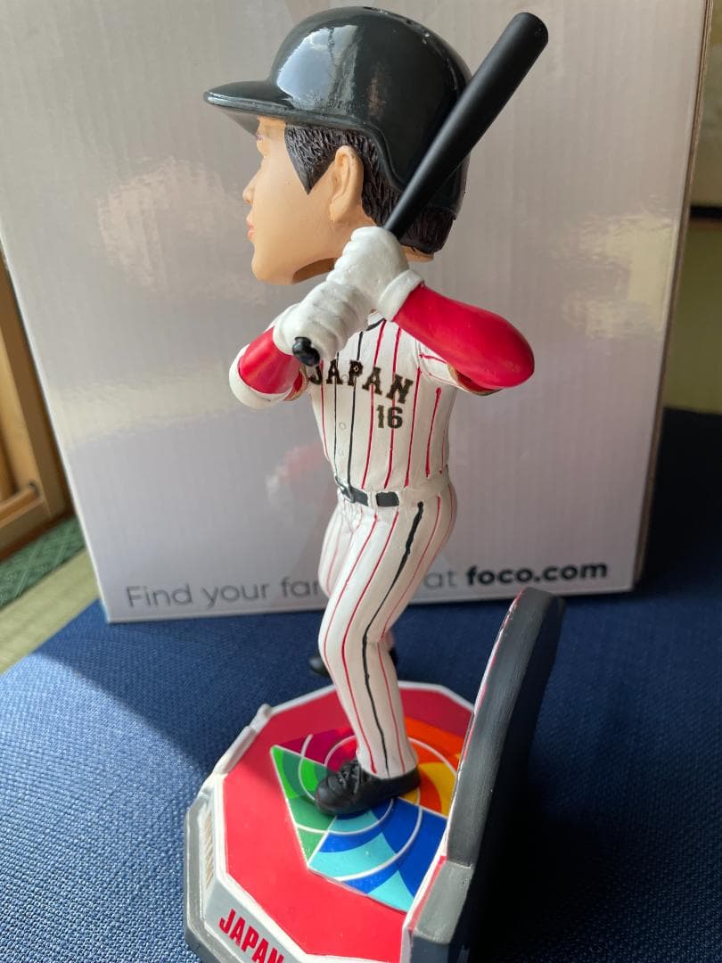 360個限定版！大谷翔平2023 WBC公式日本代表ボブルヘッド人形