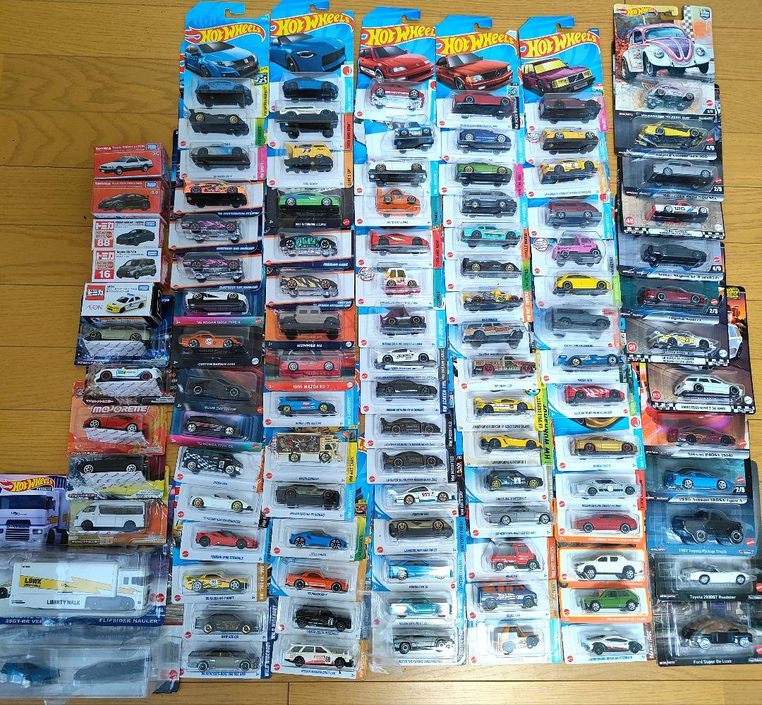 ホットウィール 大量まとめ セット 激レア物多数有トミカ(2〜4枚目に車両追加