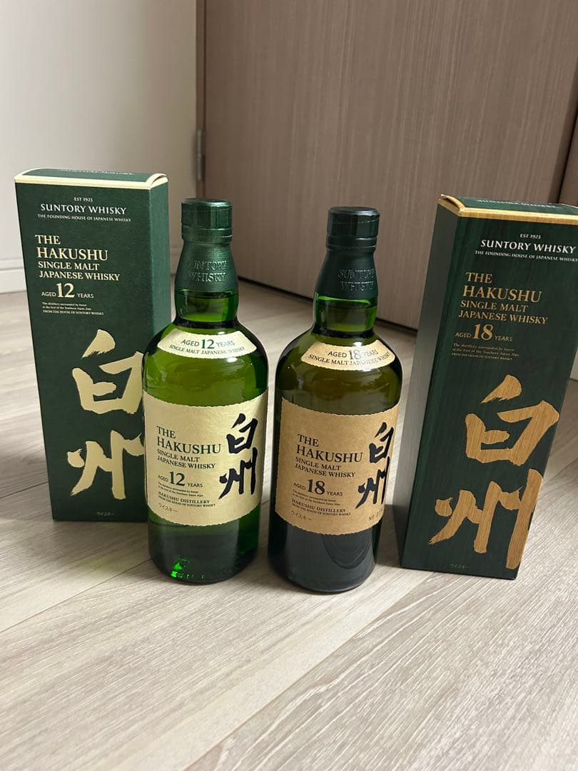 SUNTORY 白州18年 12年セット