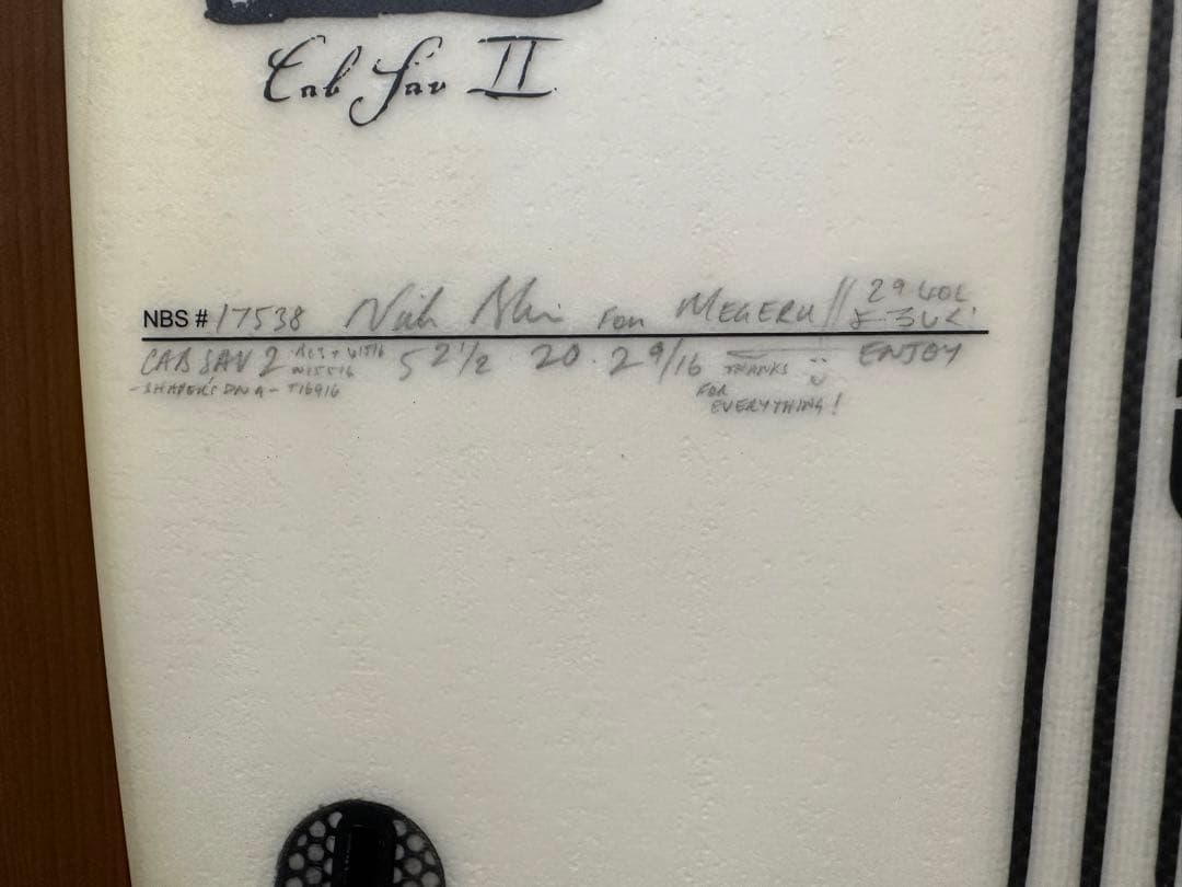 値下げしました　joistik cabsav2 サーフボード　希少サイズ