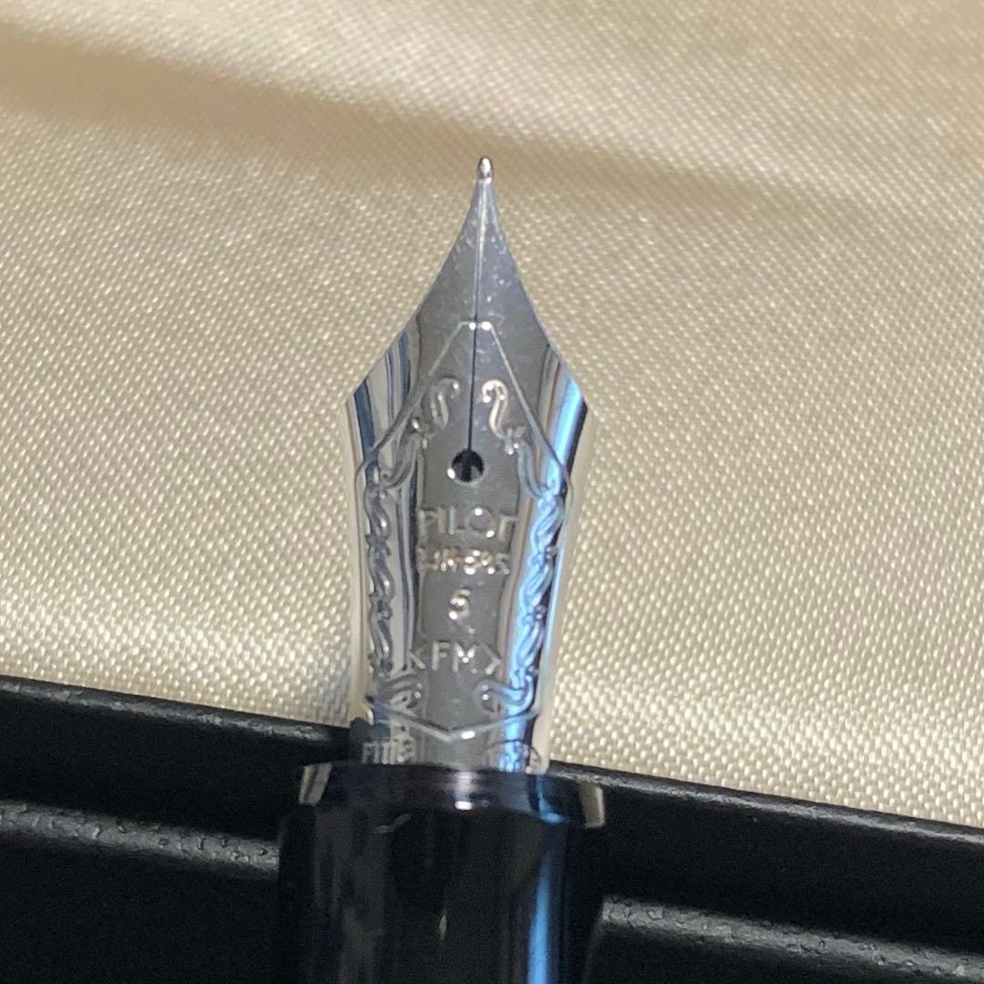 PILOT カスタムヘリテイジ91 FM 14K 万年筆 ケース付き