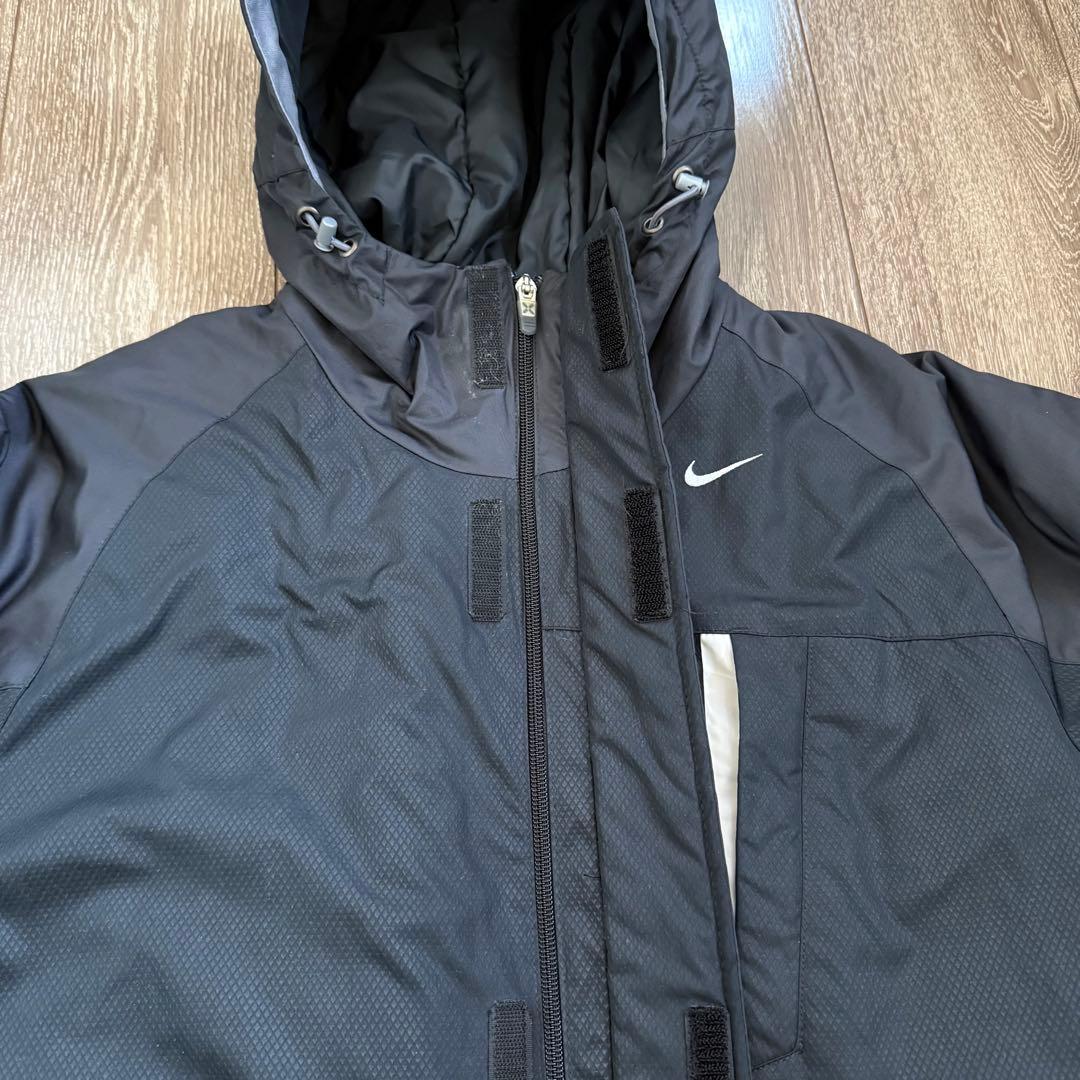 美品 Nike ナイキ Clim-FIT 短丈 中綿 ベンチコートジャケット L