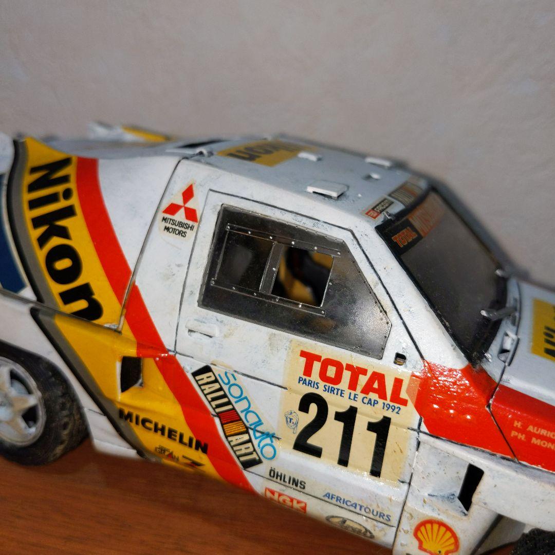 1992 ダカールラリー 優勝車両 ユベール オリオールウェザリング他、加工多数