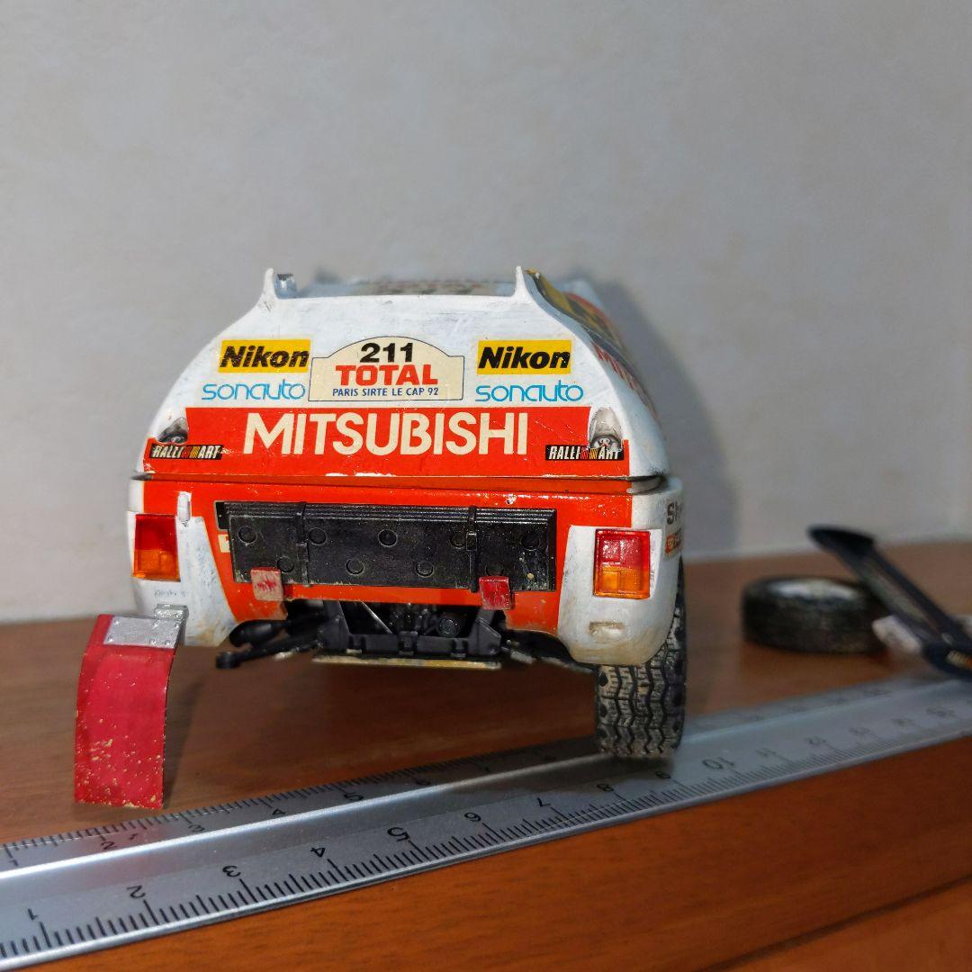 1992 ダカールラリー 優勝車両 ユベール オリオールウェザリング他、加工多数