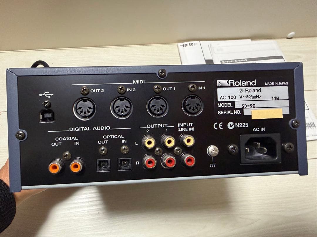 DTM・DAW Roland EDIROL STUDIO Canvas SD-90