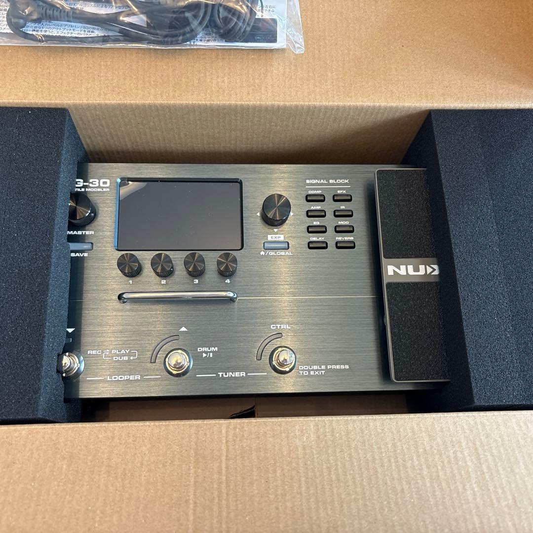 NUX MG-30 モデラー　マルチエフェクター