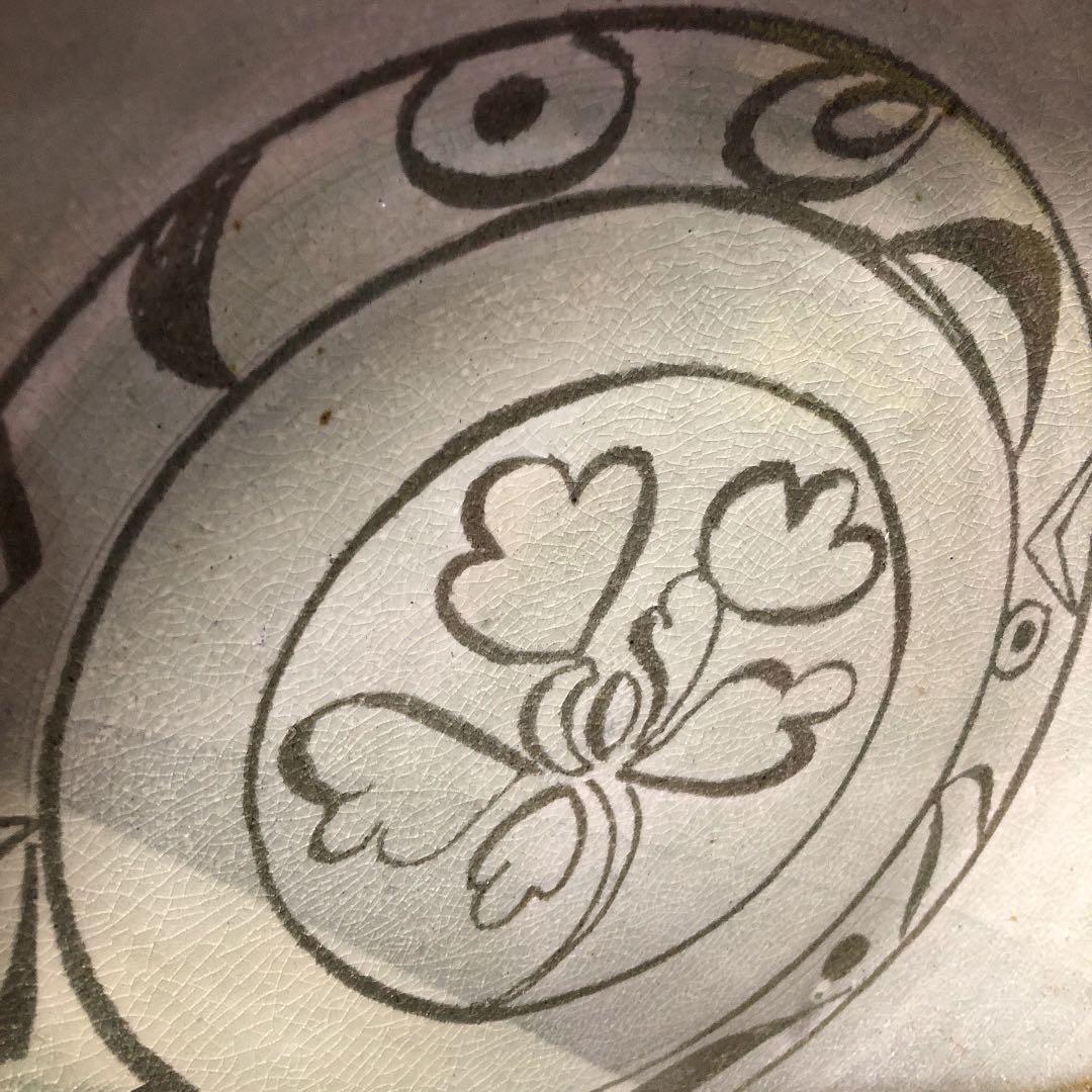 【和】古美術　四日市　萬古　大皿