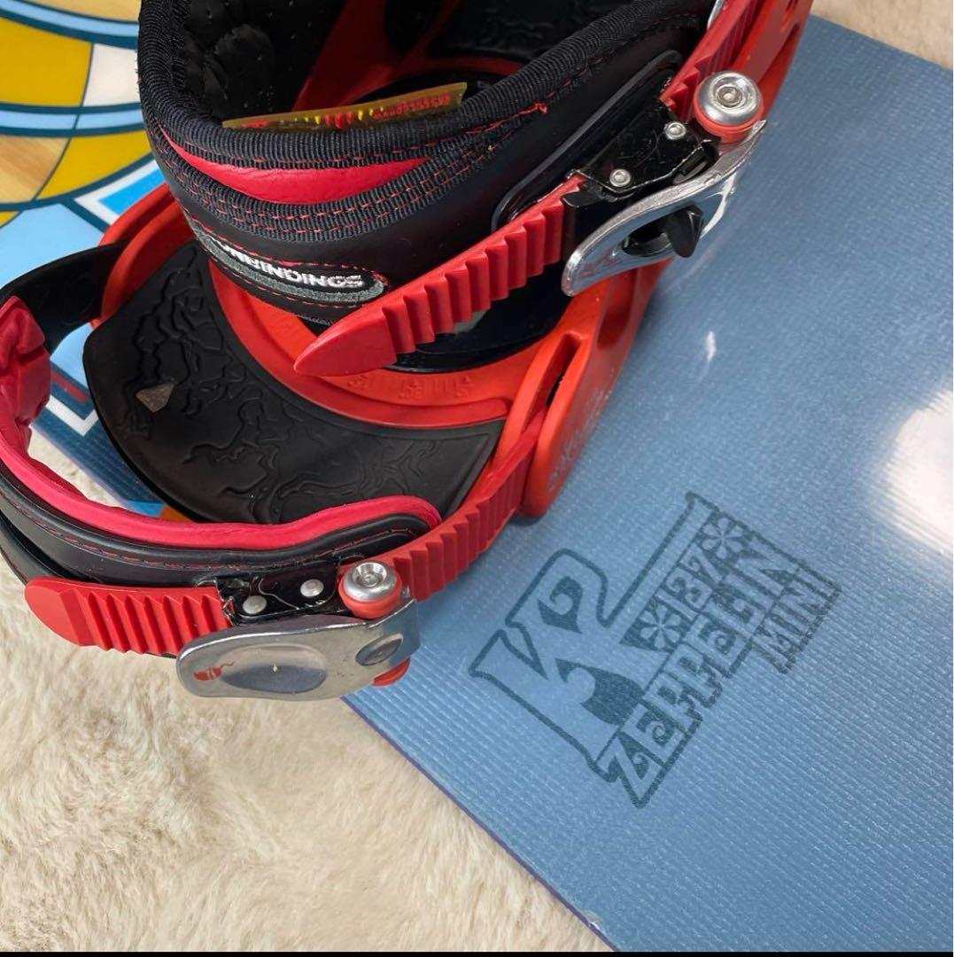 スノーボードK2×MEPPELIN MINI137cm×BURTONビンディング