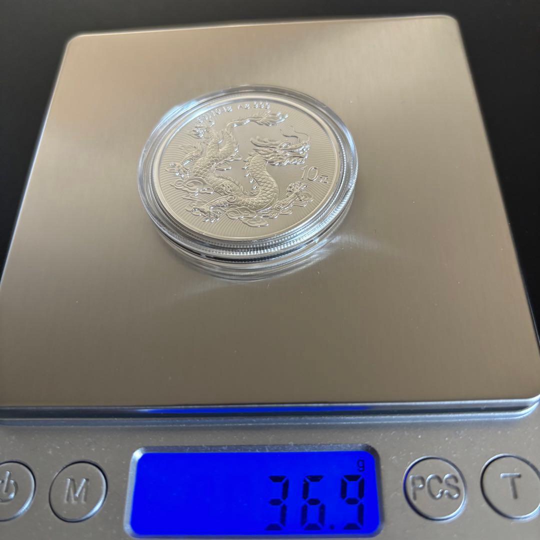 純銀99.9% シルバー　ドラゴン　１オンス　Silver 2025 銀貨