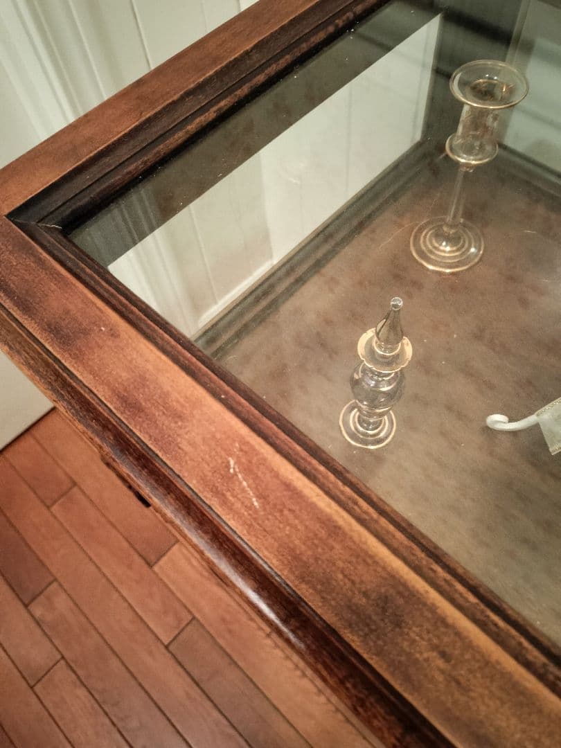 アメリカンヴィンテージ　ガラスショーケース