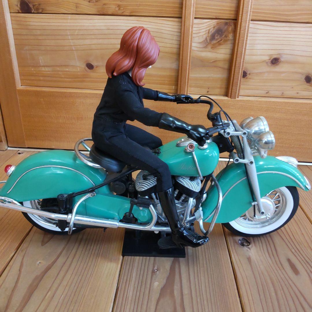 1/6 峰 不二子 可動フィギュア インディアン バイク 付き