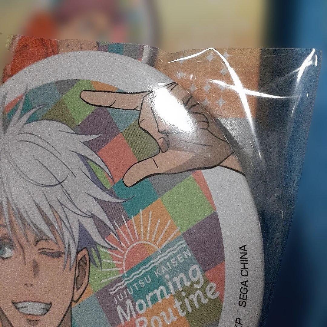 呪術廻戦セガラッキーくじ 希少 五条悟缶バッジ 合計2点セット