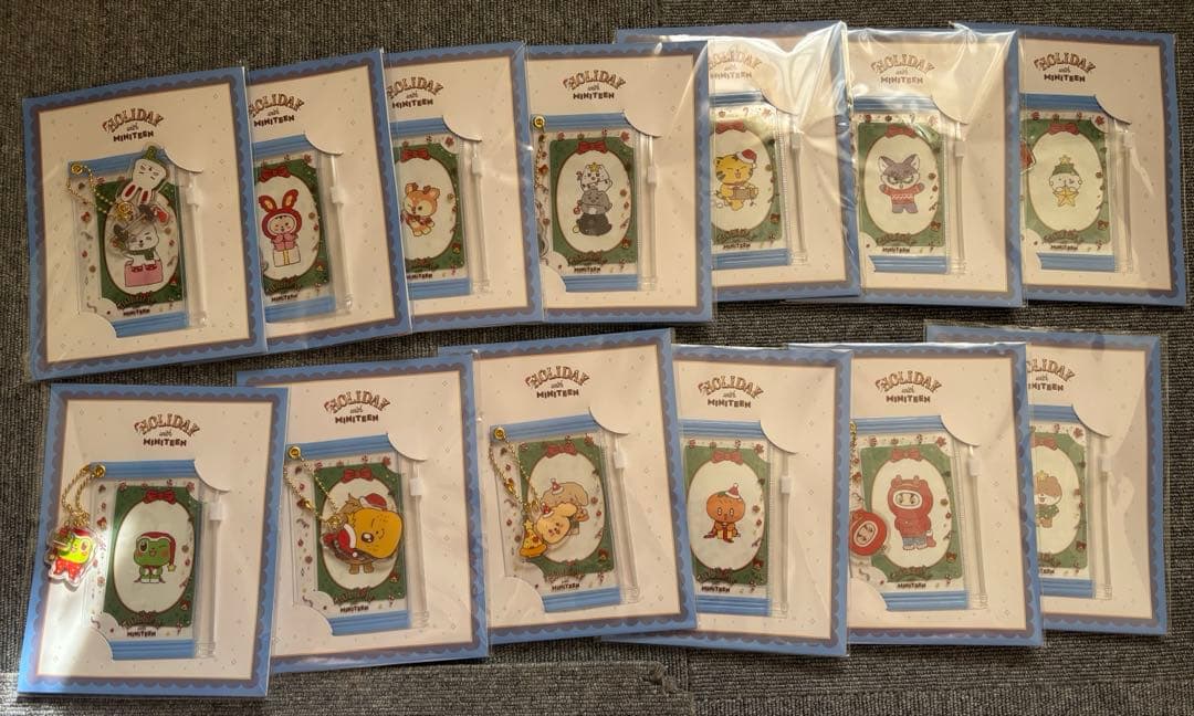 miniteen holiday クリスマス フォトホルダー