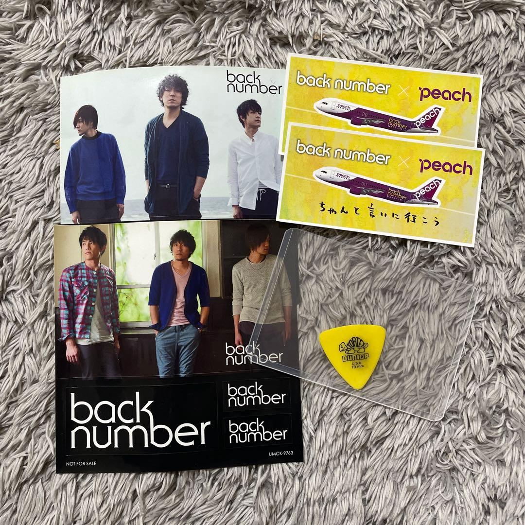 back number ピック 清水依与吏さん