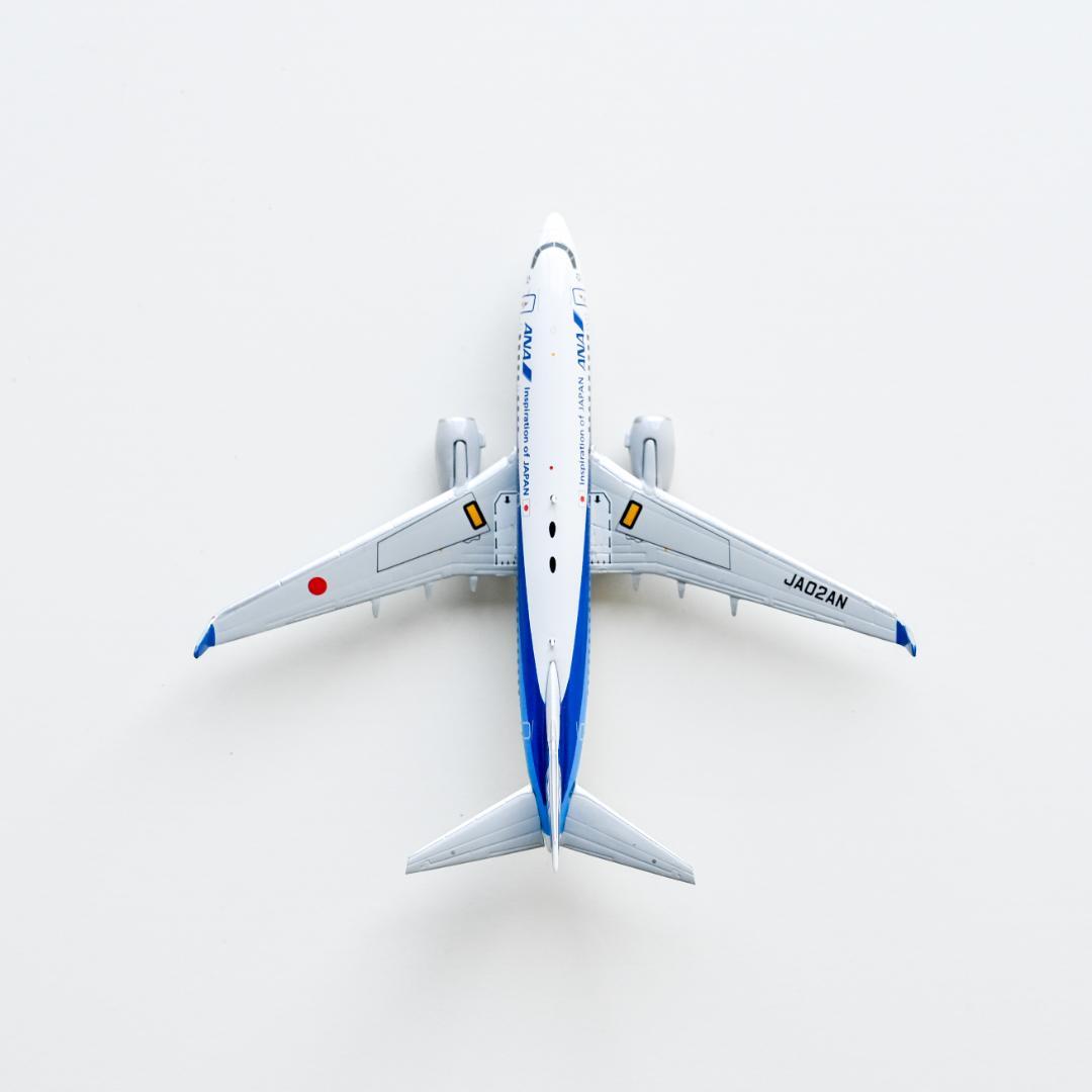 【セット】ANA B737-700 + タグ キーホルダー 1/400