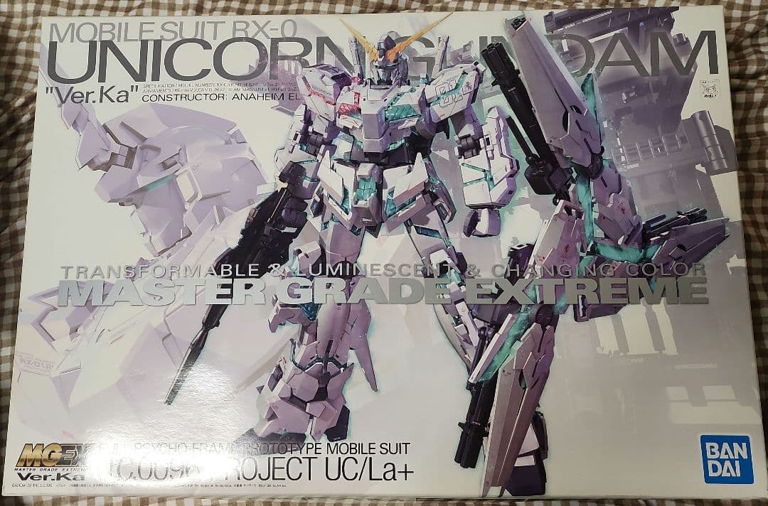 ガンプラ MGEX ユニコーンガンダムVer.Ka