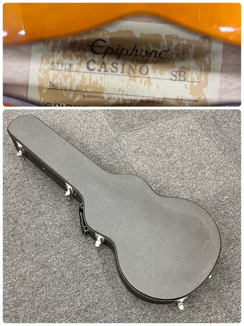 【11514】Epiphone CASINO SB ベージュラベル