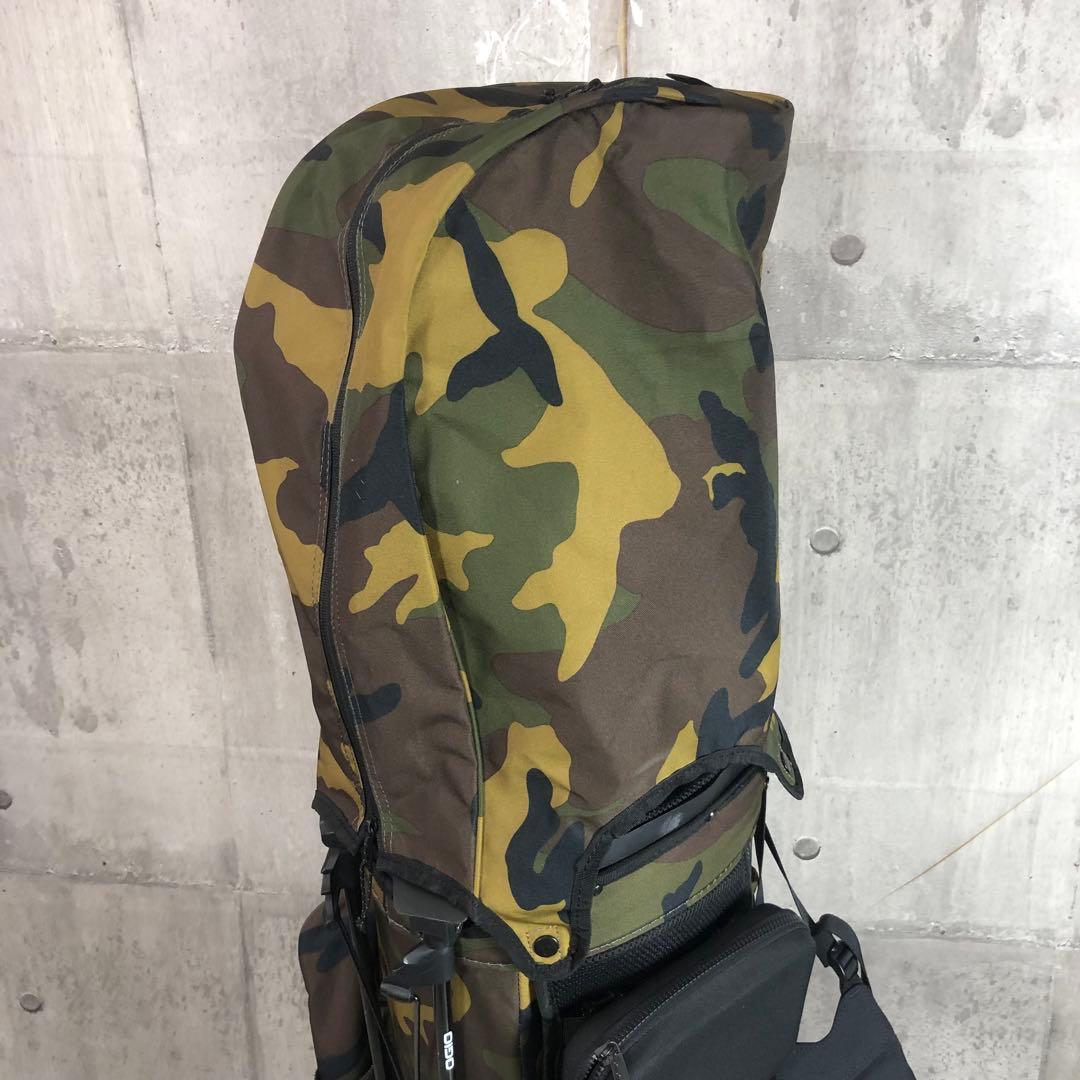 OGIO　キャディバッグ　カモフラ　スタンド式　14分割　4点固定　ポーチ付き