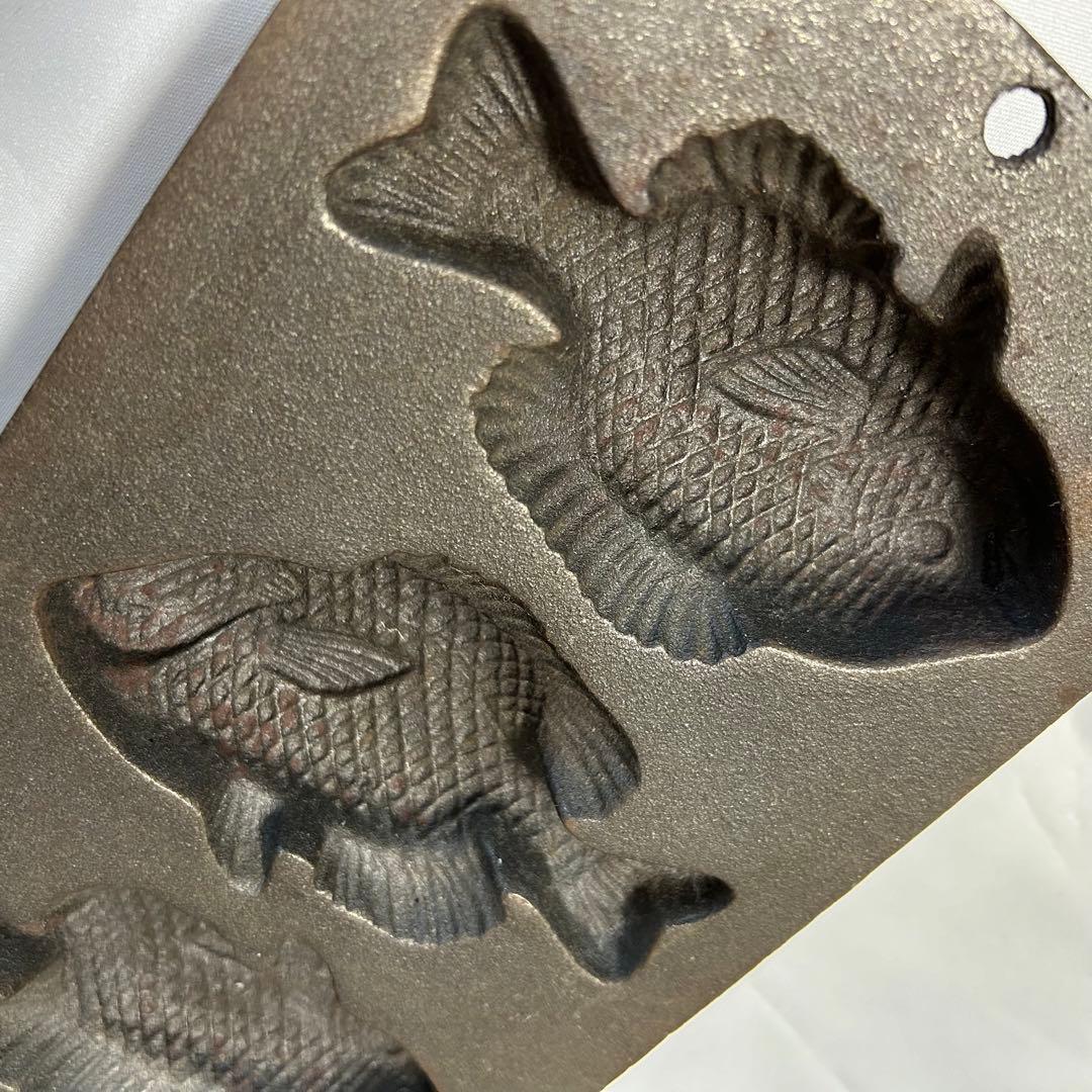 レア[新品未使用] ヴィンテージ　ロッジLODGE 魚型焼き機