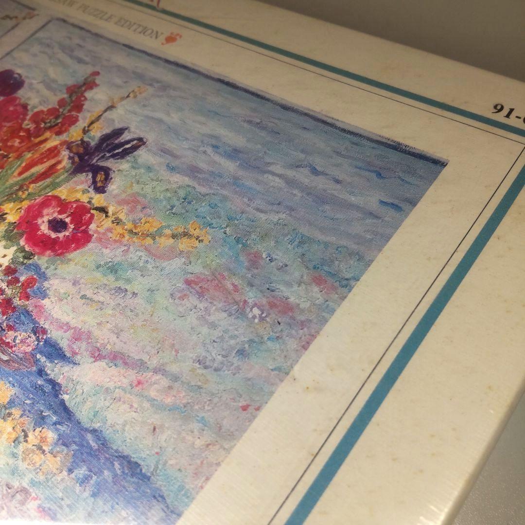 専用 未開封 レスリー・セイヤー 緑のイスと花 ジグソーパズル 1020ピース