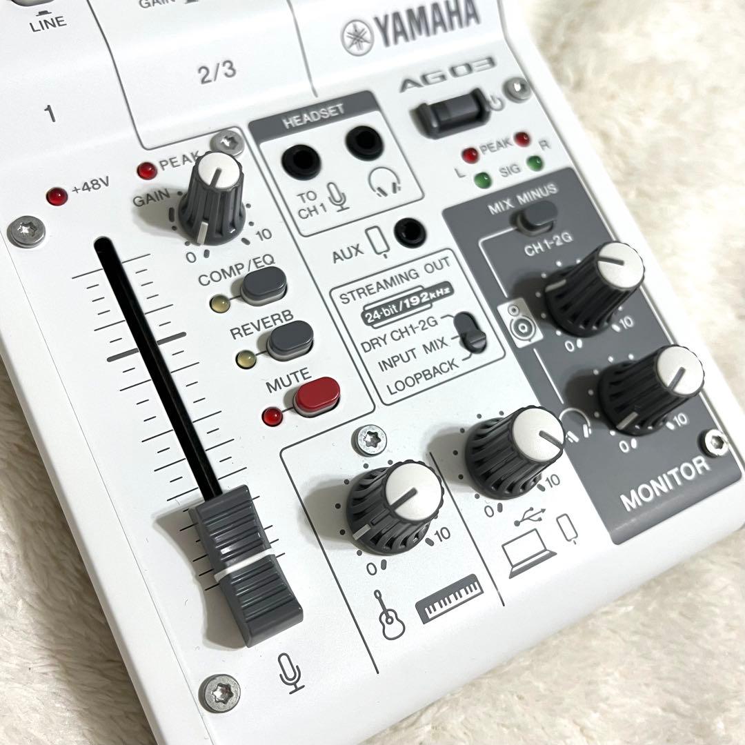 YAMAHA AG03 USBミキサー / オーディオインターフェース