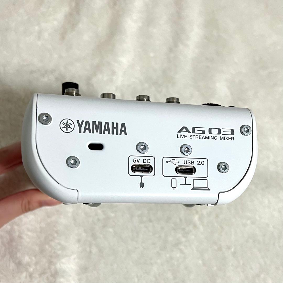 YAMAHA AG03 USBミキサー / オーディオインターフェース