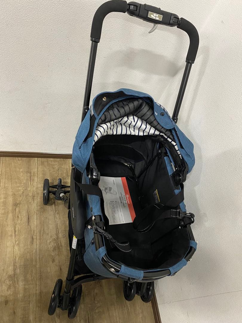 ID:8288 ペットカート　コムペット　ミリミリEGロングD デニムブルー