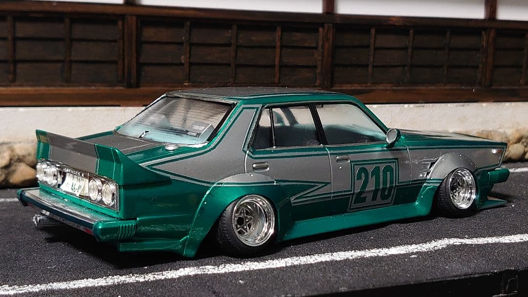 1/24 アオシマ ジャパン 街道レーサー 完成品