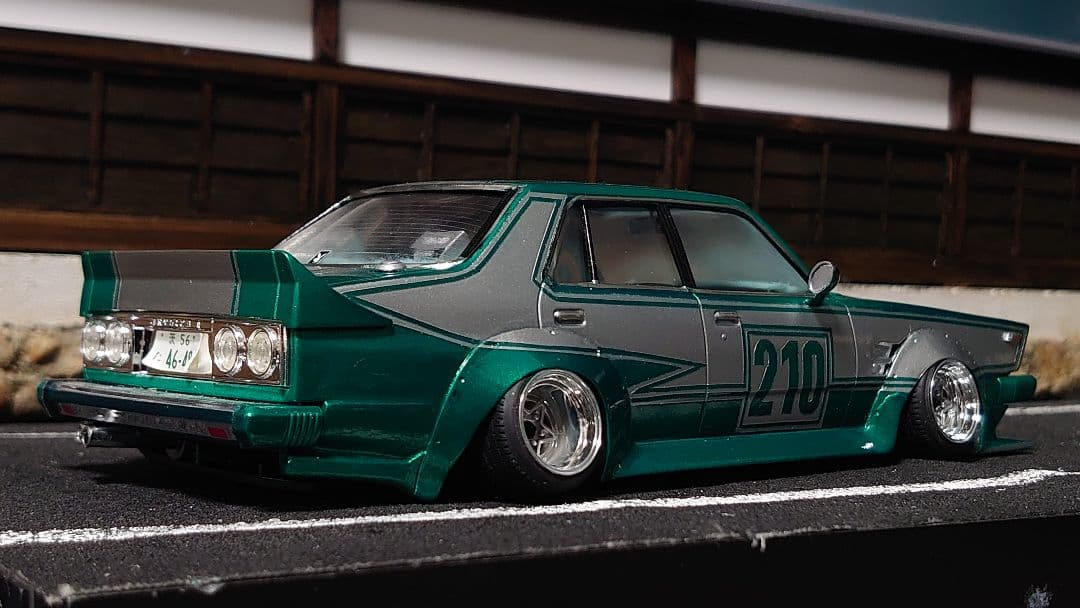 1/24 アオシマ ジャパン 街道レーサー 完成品