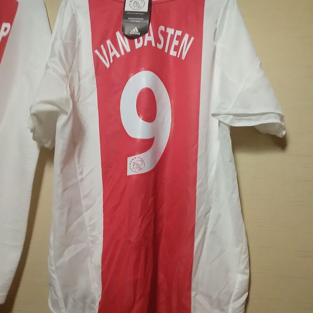 【新品タグ付】アヤックス！ベルカンプ！ファンバステンユニホーム