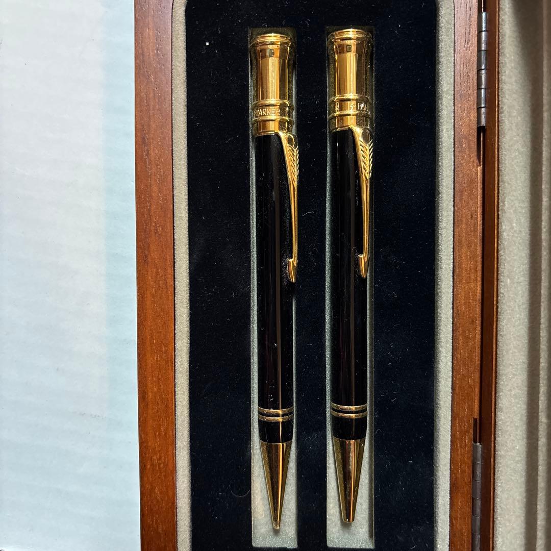Parker Duofold ボールペン、シャープペンシルセット