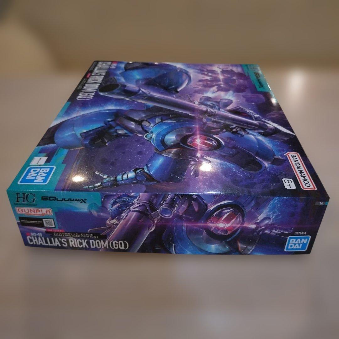 シャリア専用リック・ドム(GQ) + 赤いガンダム 2つセット 未組立