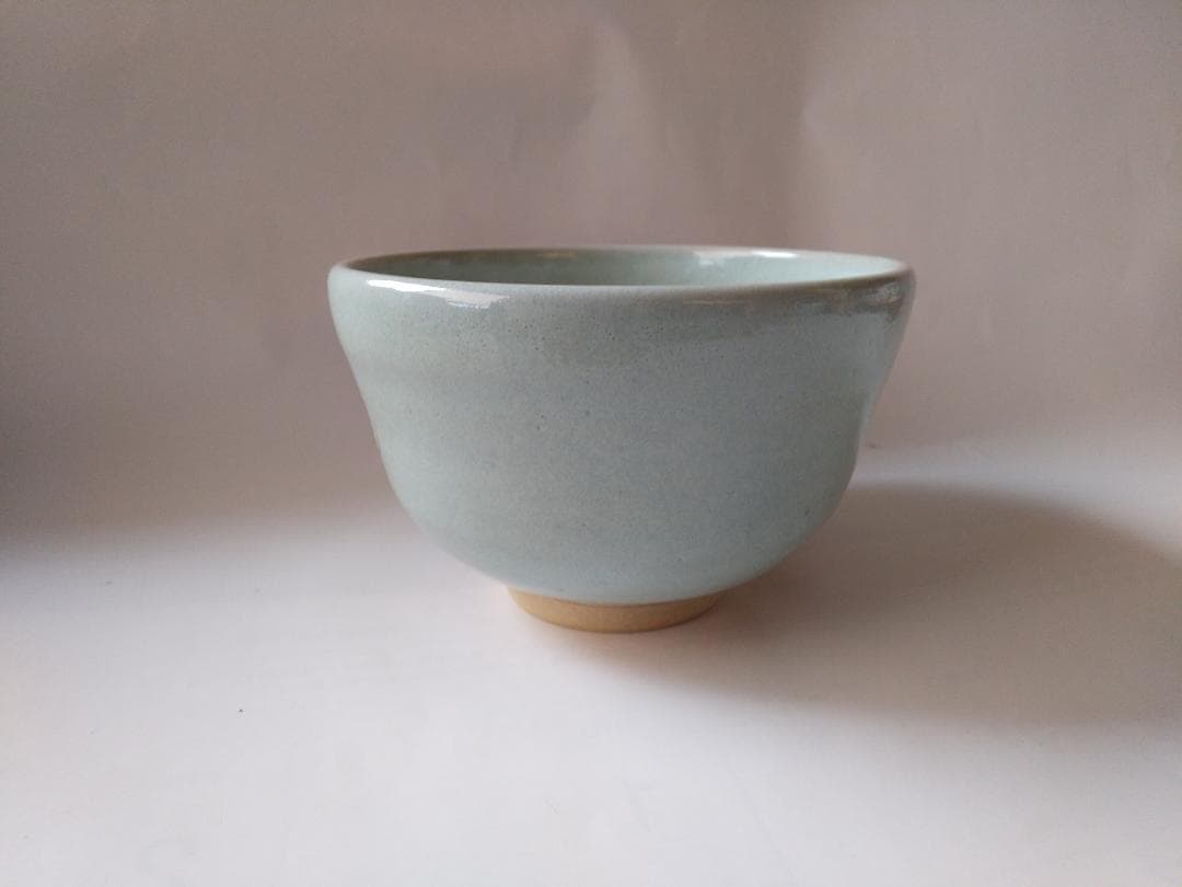 橋本紫雲 平安紫雲 色絵 失透釉 蔦ニ百舌文 茶碗 共箱 共布 茶道具 新品