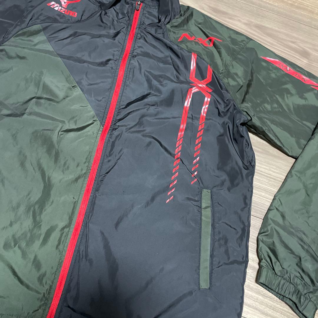 ミズノウィンドブレーカー シャツ＆パンツ セットアップ 上下 M