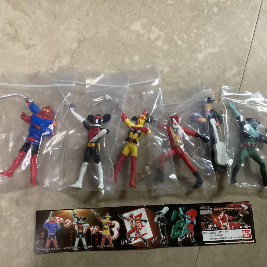 ガシャポン特撮系　7種（39体）セット
