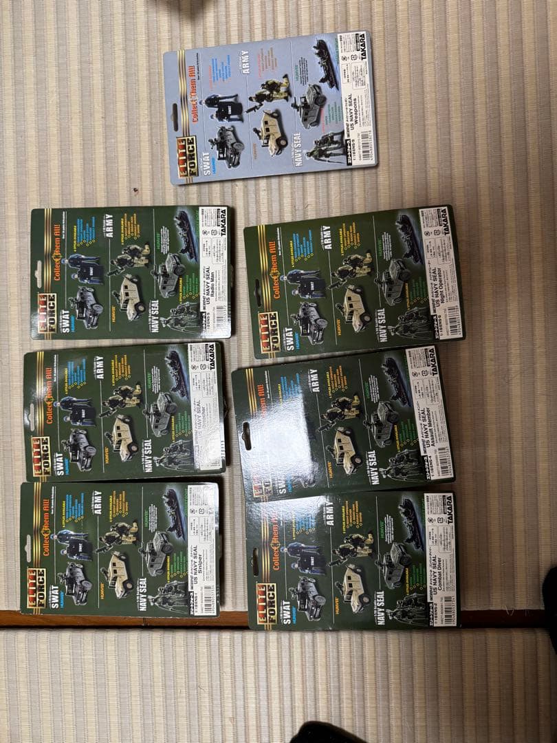 Navy SEAL アクションフィギュア 6体セット+武器セット