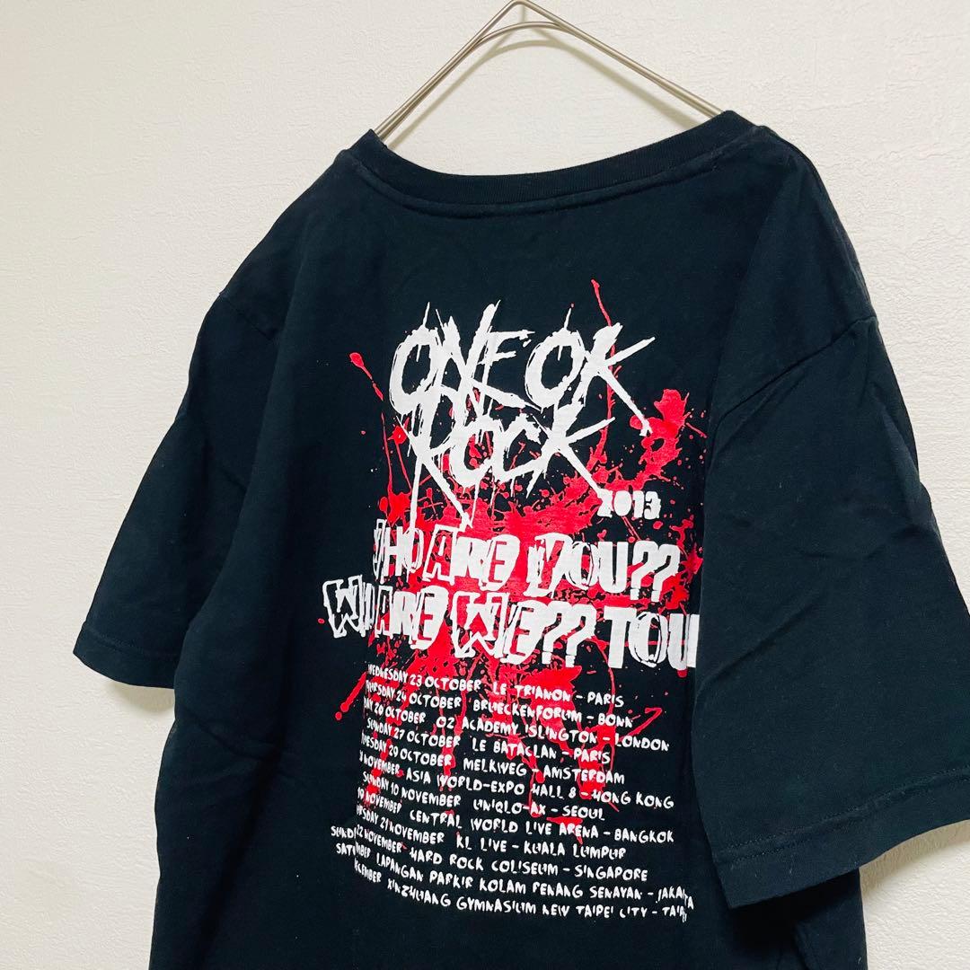 [激レア・未使用] ONE OK ROCK 海外ライブツアーTシャツ Lサイズ