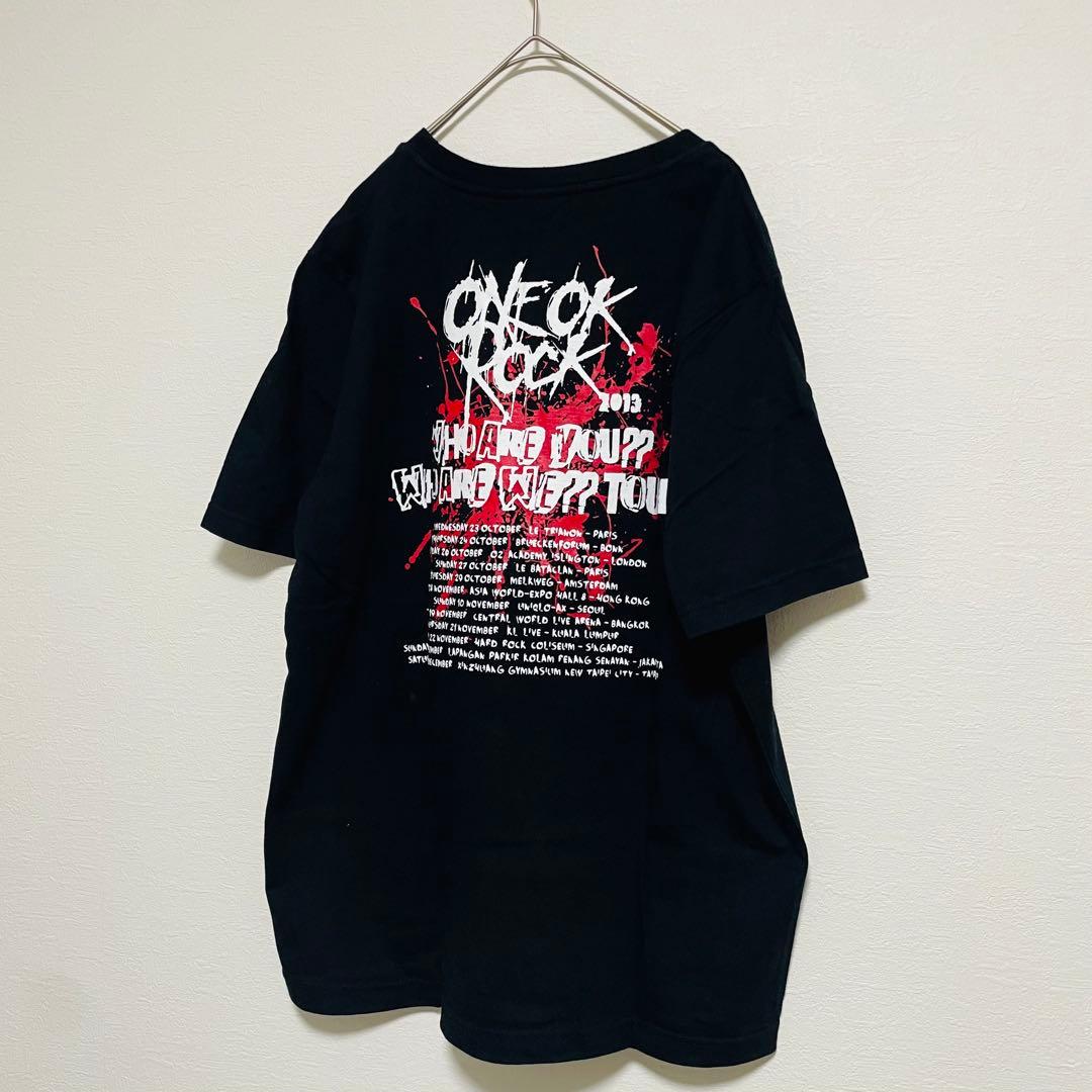[激レア・未使用] ONE OK ROCK 海外ライブツアーTシャツ Lサイズ