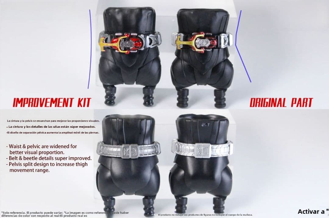 真骨彫　仮面ライダー　ハイパーカブト用　カスタムウェストパーツ　ドライバー