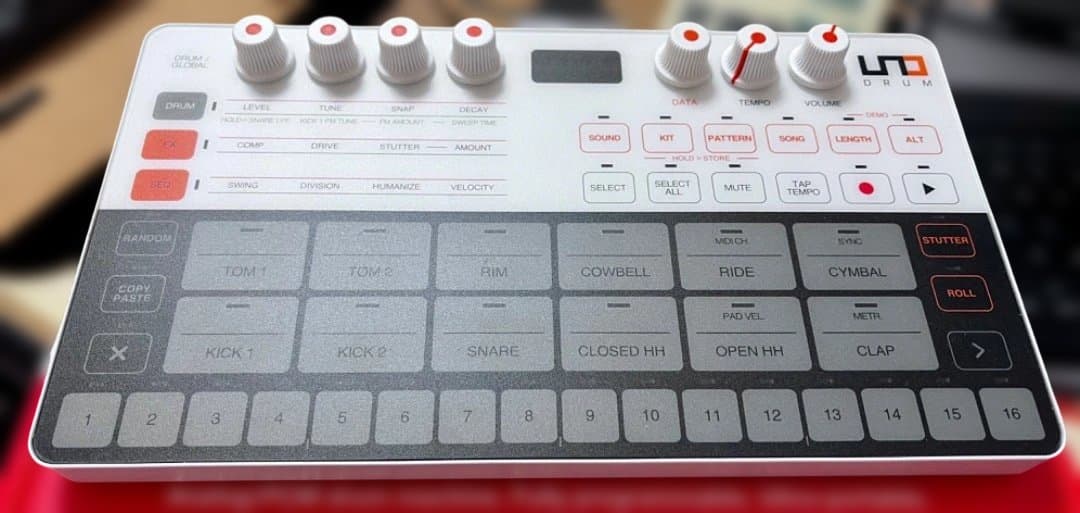 UNO IK DRUM MACHINEドラムマシン・リズムマシン・DAW・DTR