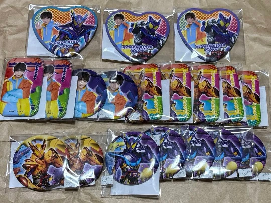 ガヴ TOSくじ 缶バッジ ショウマ ポッピングミ オーバーモード 19個