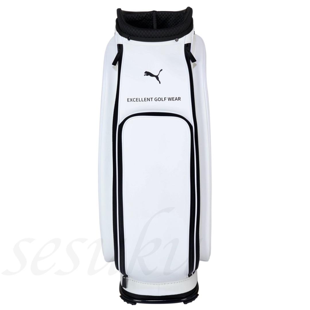 プーマ ゴルフ PUMA EXCELLENT GOLF EGW キャディバッグ白