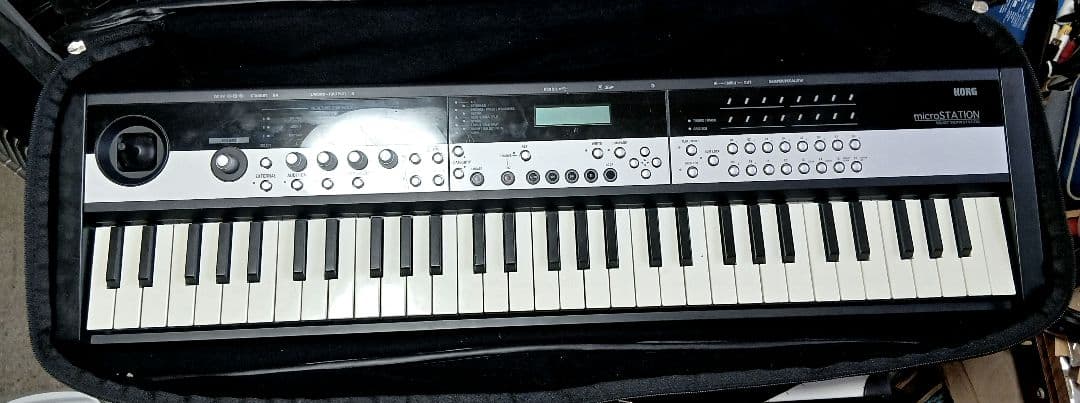 グ*レ様 値下げ！　KORG microSTATION です♪ケース　電源　ペダ