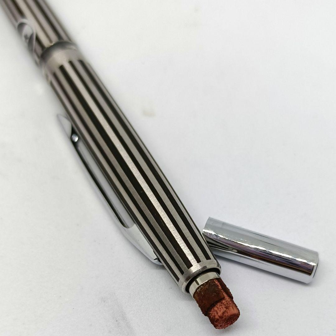 セーラー万年筆 Sailor カートリッジ式 シャープペンシル ストライプ 蝕刻